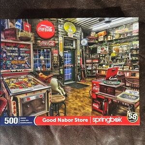 Vintage Game Room Puzzle - 500 Pieces